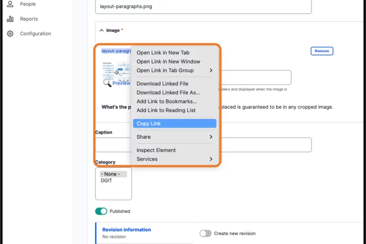 How to link to a document step 5